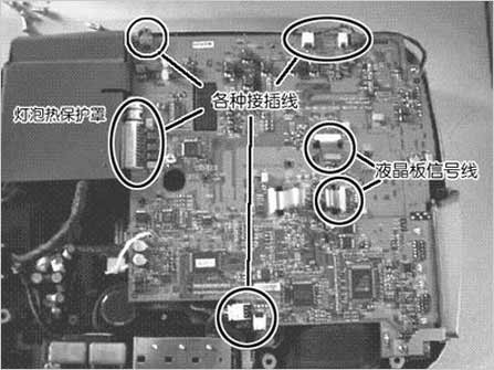 恢复亮度投影机内部拆解清洗方法图解