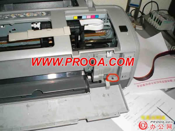 爱普生EPSON 1390搓纸轮拆装过程图解 - 方汇秦 - 江 鸟 