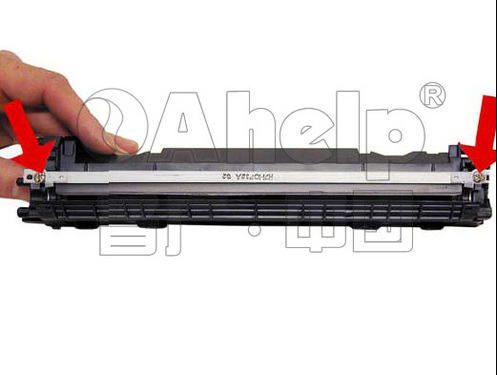 HP CB436A硒鼓加粉图解 