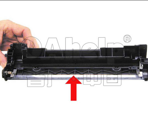 HP CB436A硒鼓加粉图解 