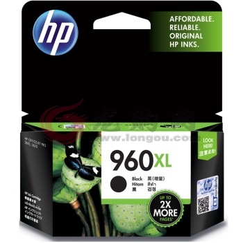 惠普（HP） CZ666AA HP 960XL 超大号黑色墨盒 （适用HP Officejet Pro 3610/3620 黑白多功能一体机系列）